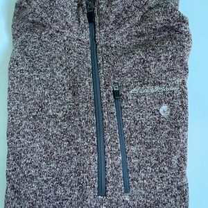 Eddie Bauer Men’s 1/4 Zip Fleece Knit Sweater